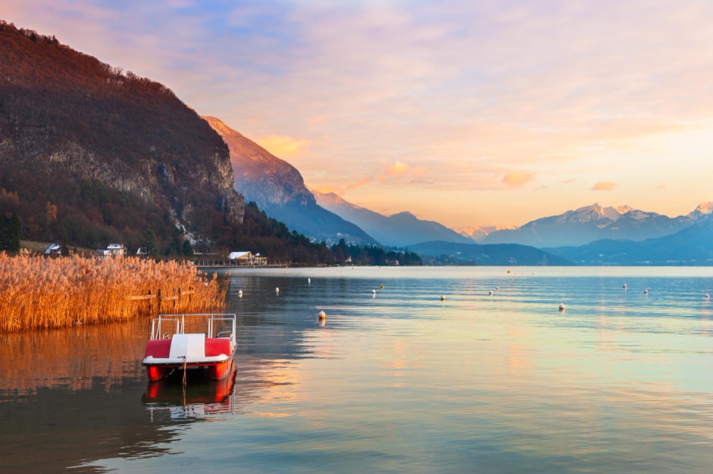 Bootsfahrt auf dem Lac du Bourget