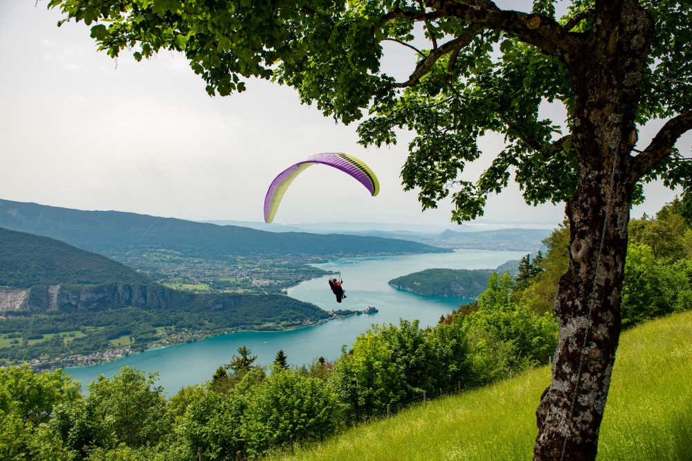 Gleitschirmfliegen savoyen